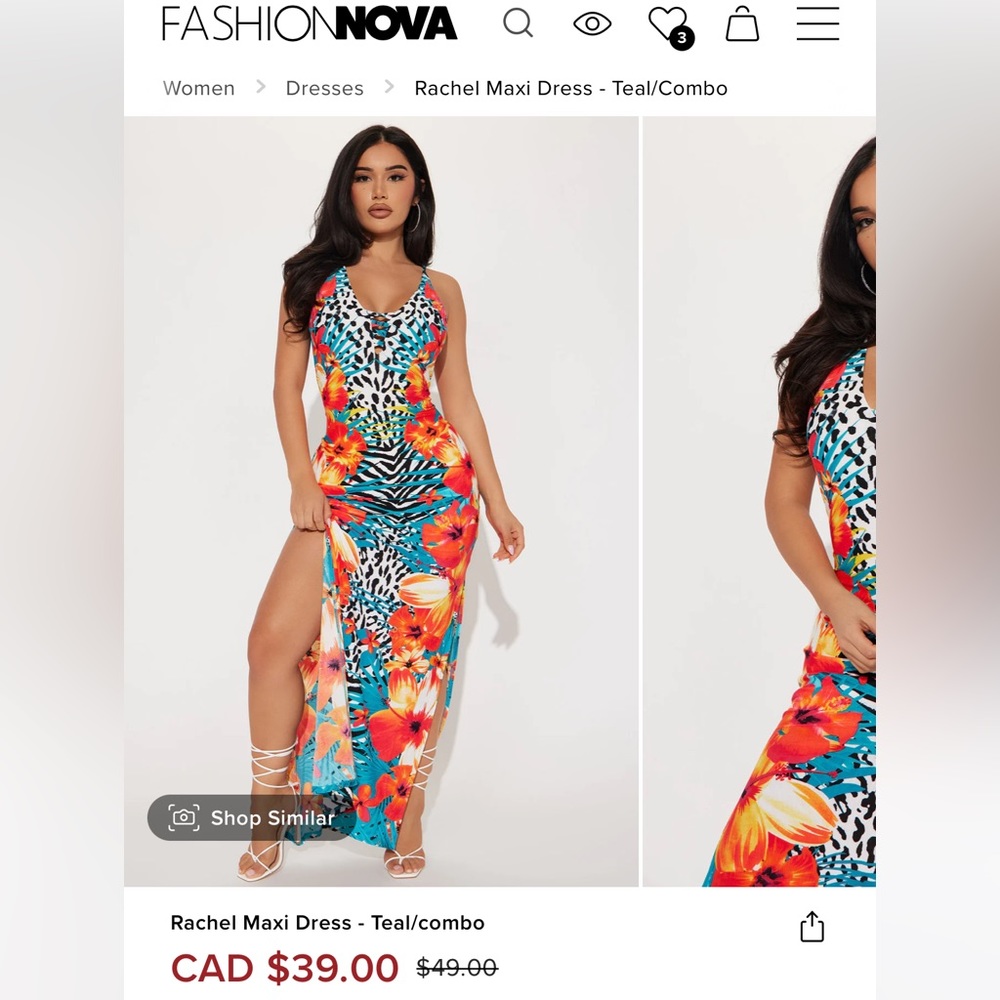 Beautiful maxi dress SMALL NWT fashion Nova